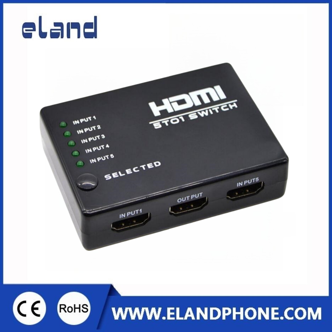 EL-A307 5X1 1080P HDMI Switch with IR Remote