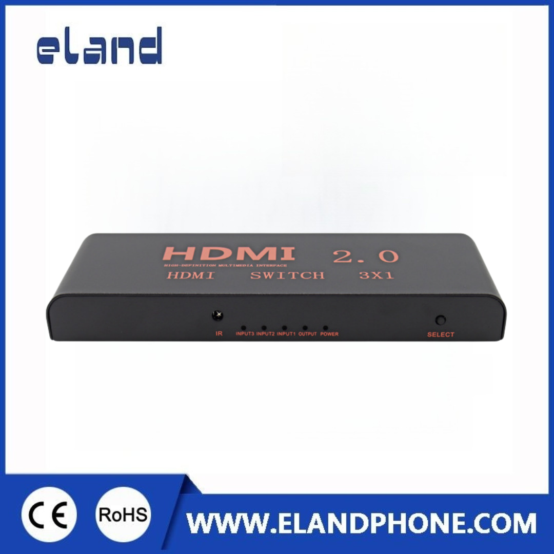 EL-A308K 3X1 V2.0 HDMI Switch 