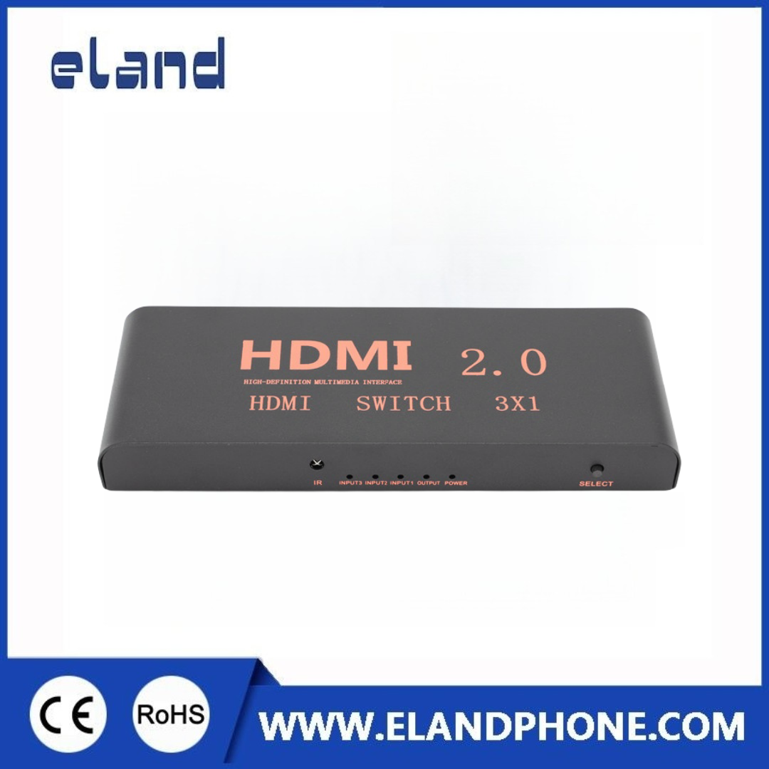 EL-A308K 3X1 V2.0 HDMI Switch 