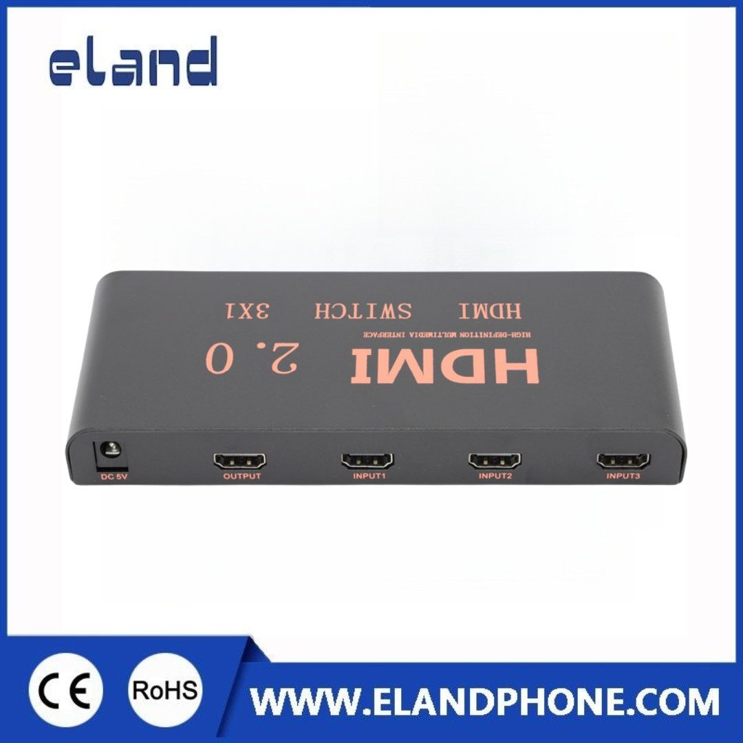 EL-A308K 3X1 V2.0 HDMI Switch 