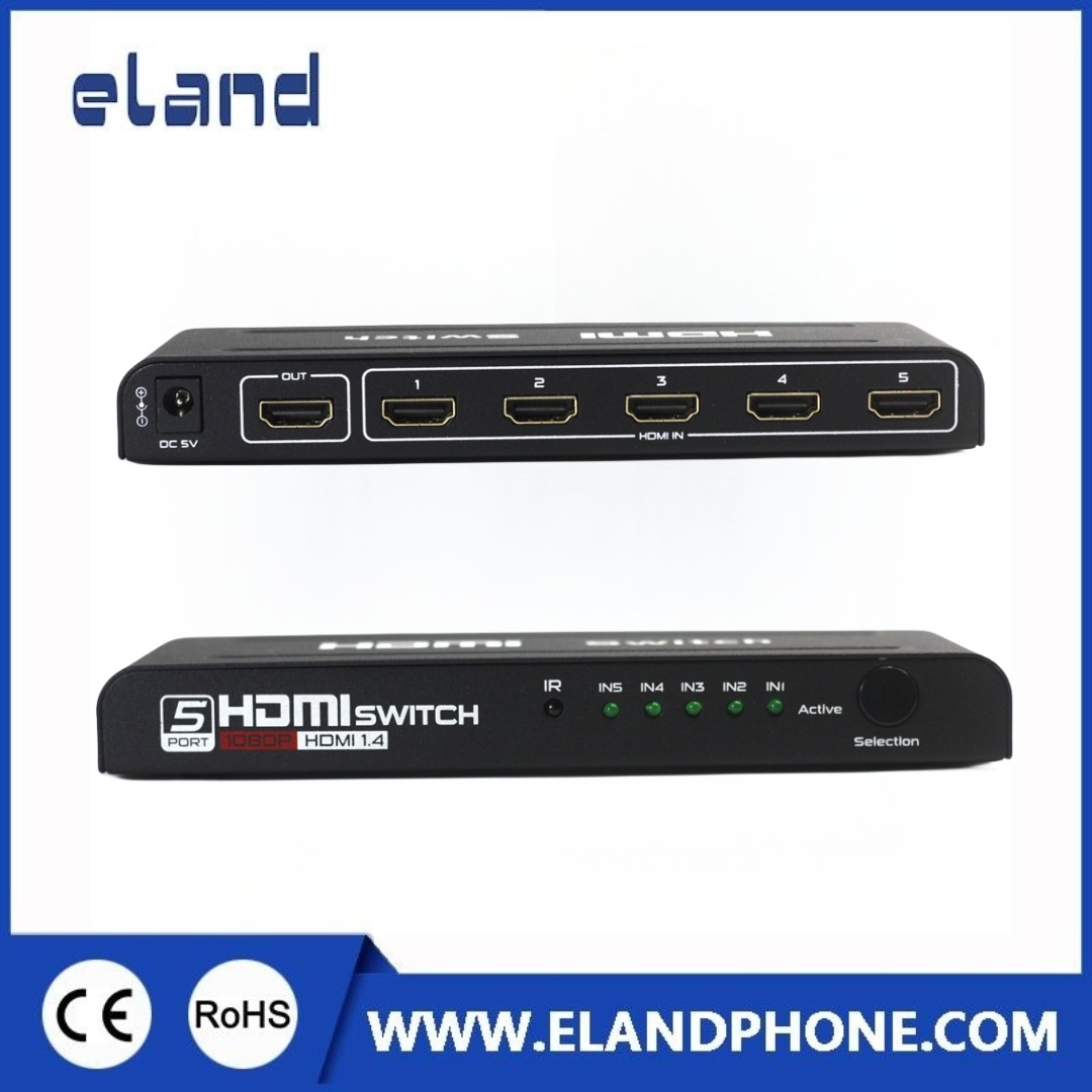 EL-A309 5X1 1080P HDMI Switch 