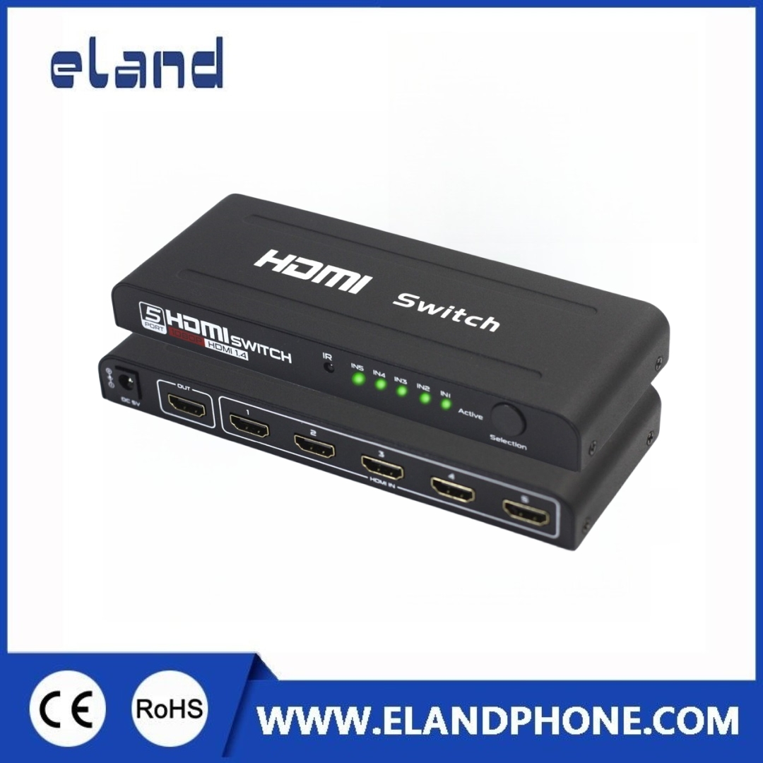 EL-A309 5X1 1080P HDMI Switch 