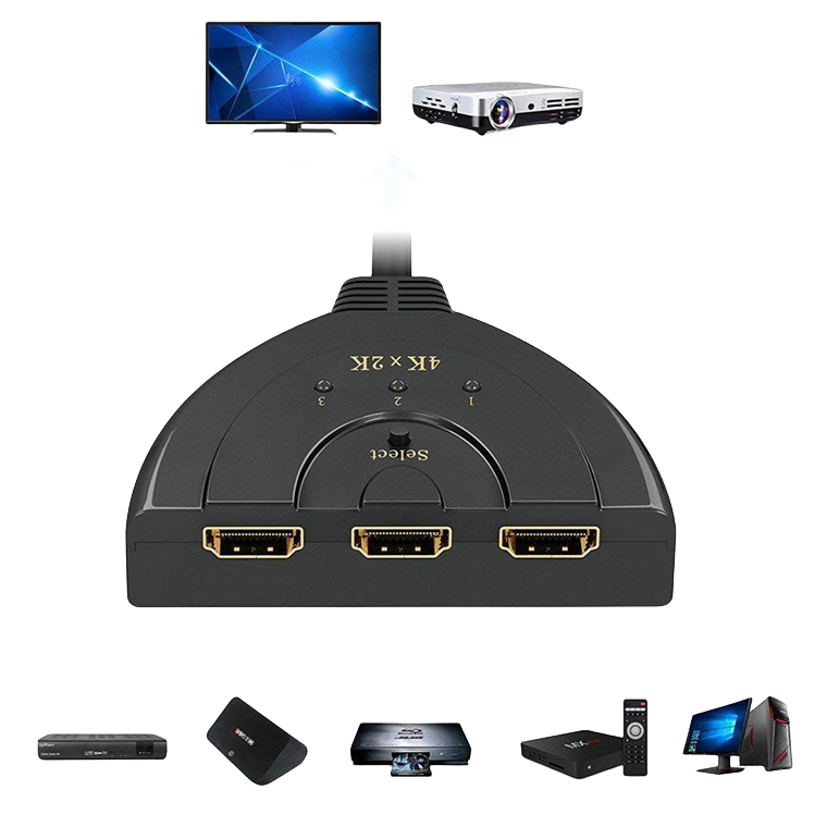 EL-A311 3X1 4K*2K HDMI Switch 