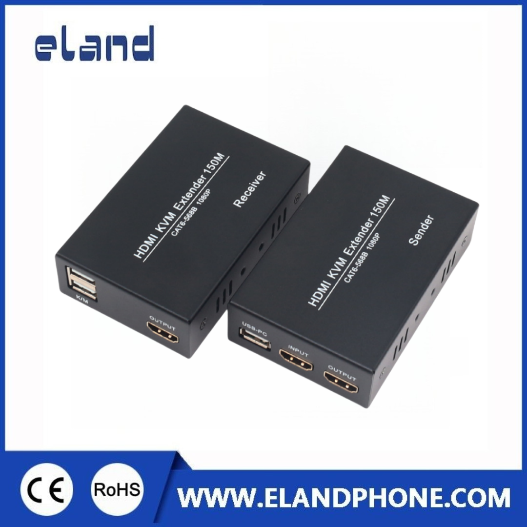 EL-A409A 150M HDMI KVM Extender with IR