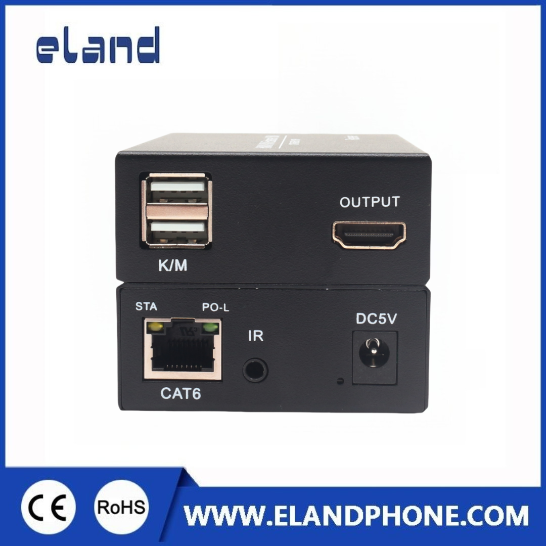 EL-A409A 150M HDMI KVM Extender with IR
