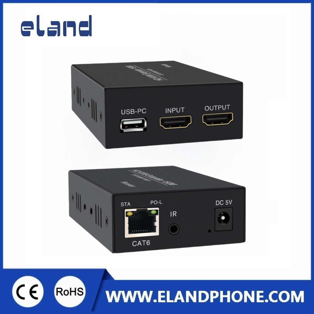 EL-A409A 150M HDMI KVM Extender with IR