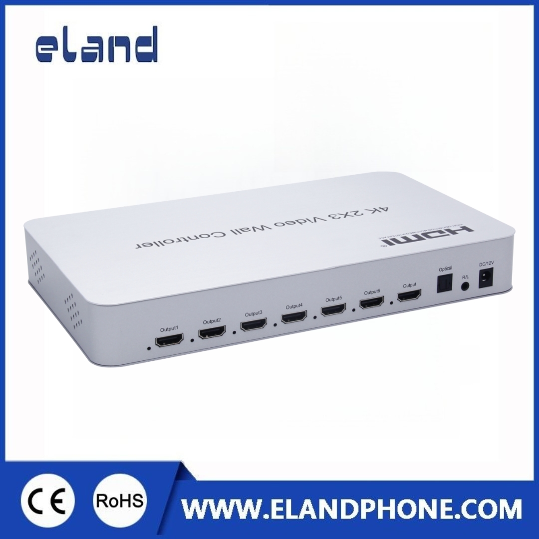 EL-A618 2X3 VIDEO WALL CONTROLLER  4K